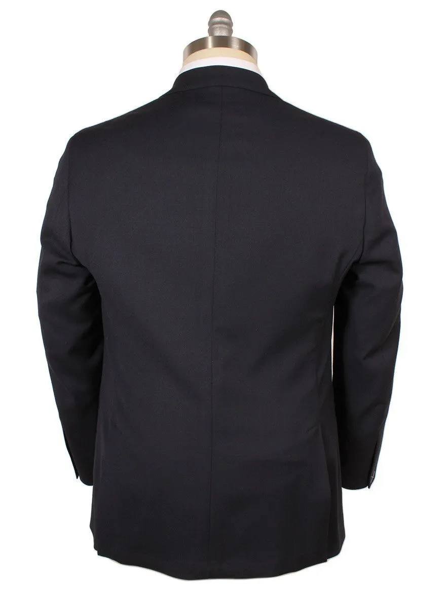 Atelier Munro Dark Blue Stretch Wool Blazer