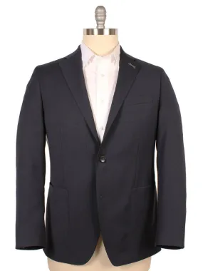Atelier Munro Dark Blue Stretch Wool Blazer