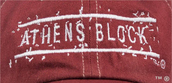 Athens Block Baseball Hat  (OUT OF STOCK)