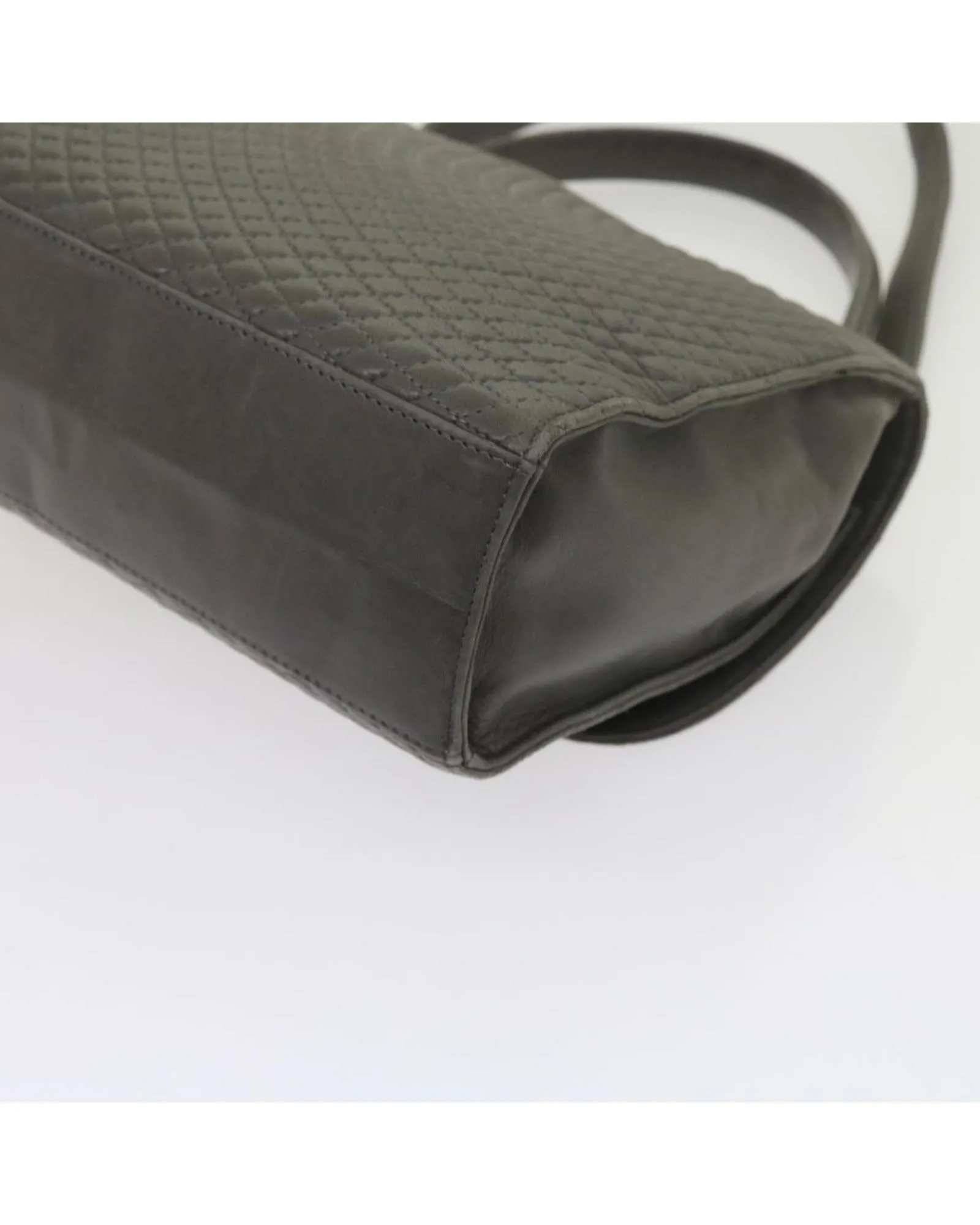 BALLY Womens Quilted Leather Shoulder Bag