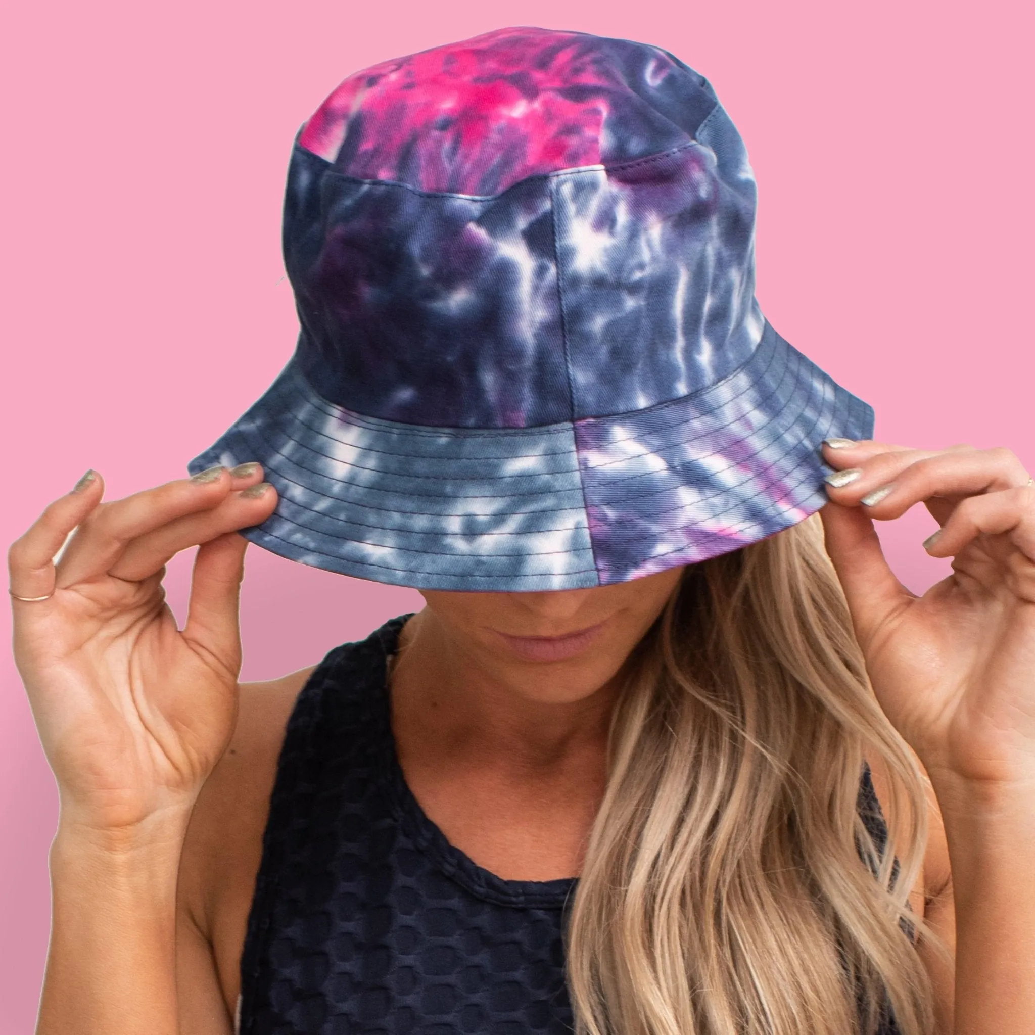 CC Tie-Dye Reversible Bucket Hat | Youth and Adult Sizes