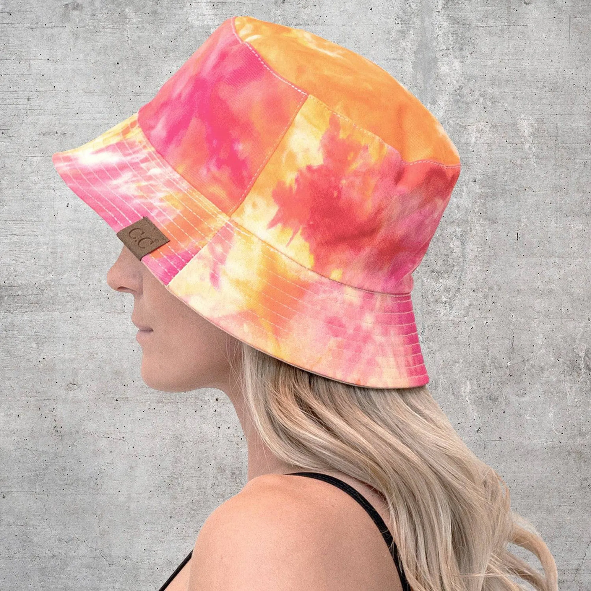 CC Tie-Dye Reversible Bucket Hat | Youth and Adult Sizes