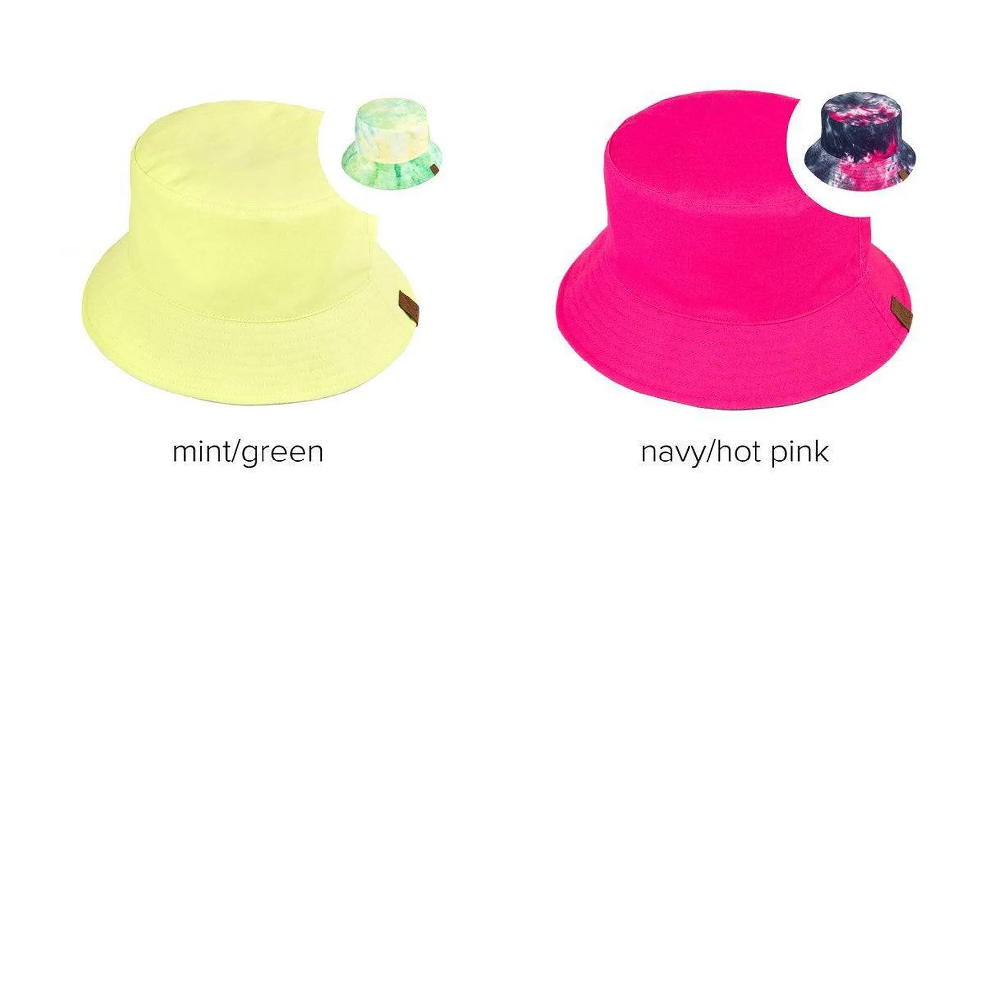 CC Tie-Dye Reversible Bucket Hat | Youth and Adult Sizes