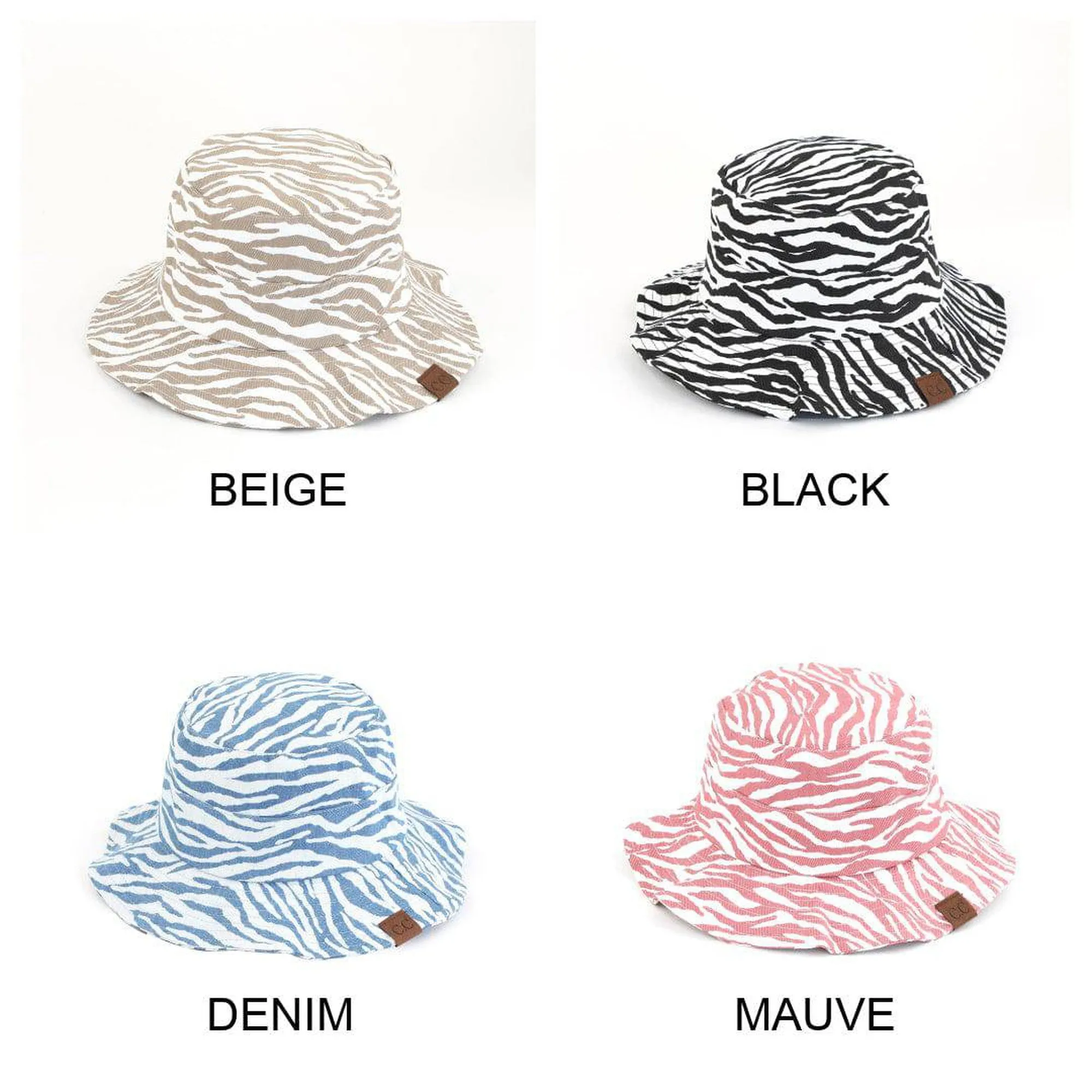 CC Zebra Bucket Hat