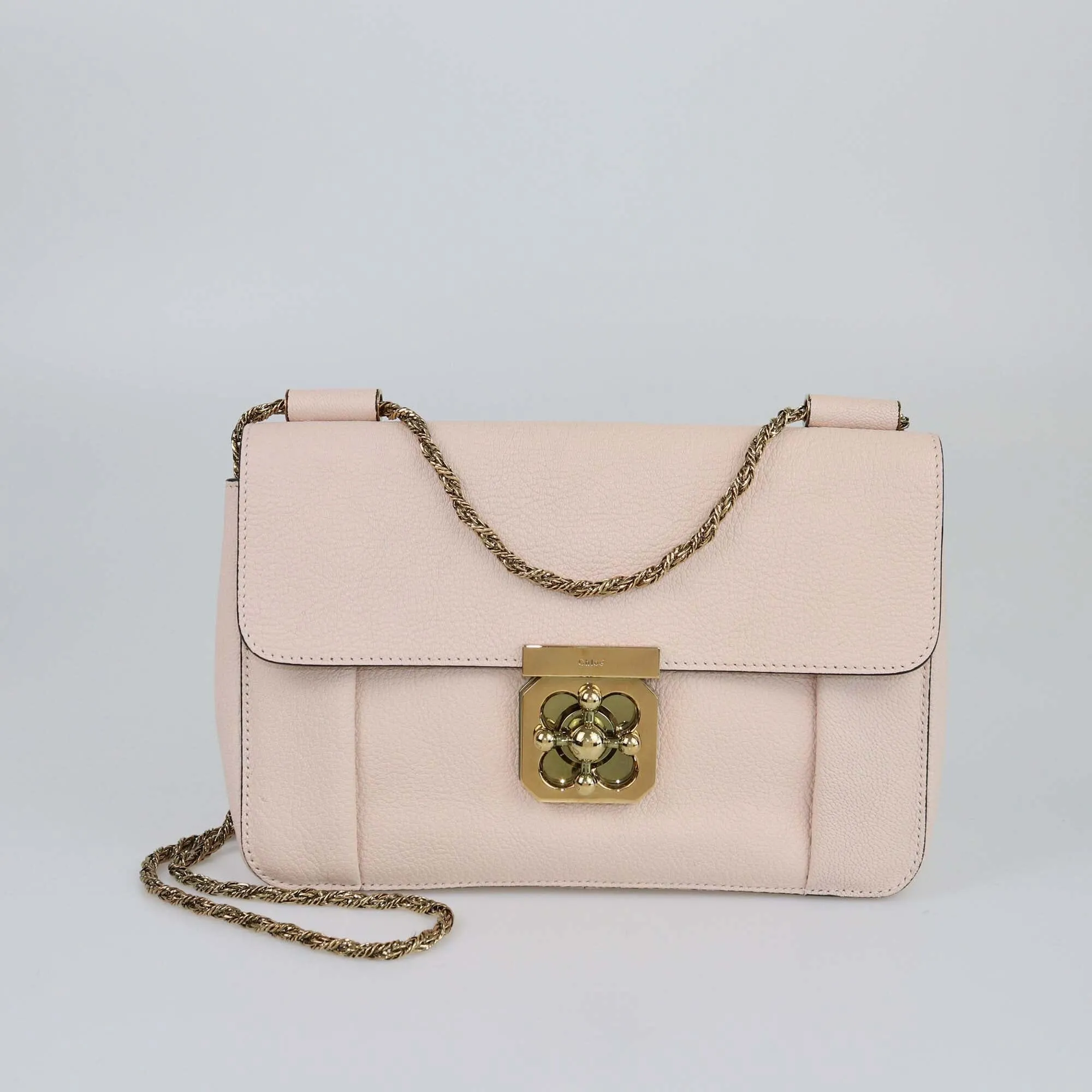 Chloe Blush Pink Medium Elsie Shoulder Bag