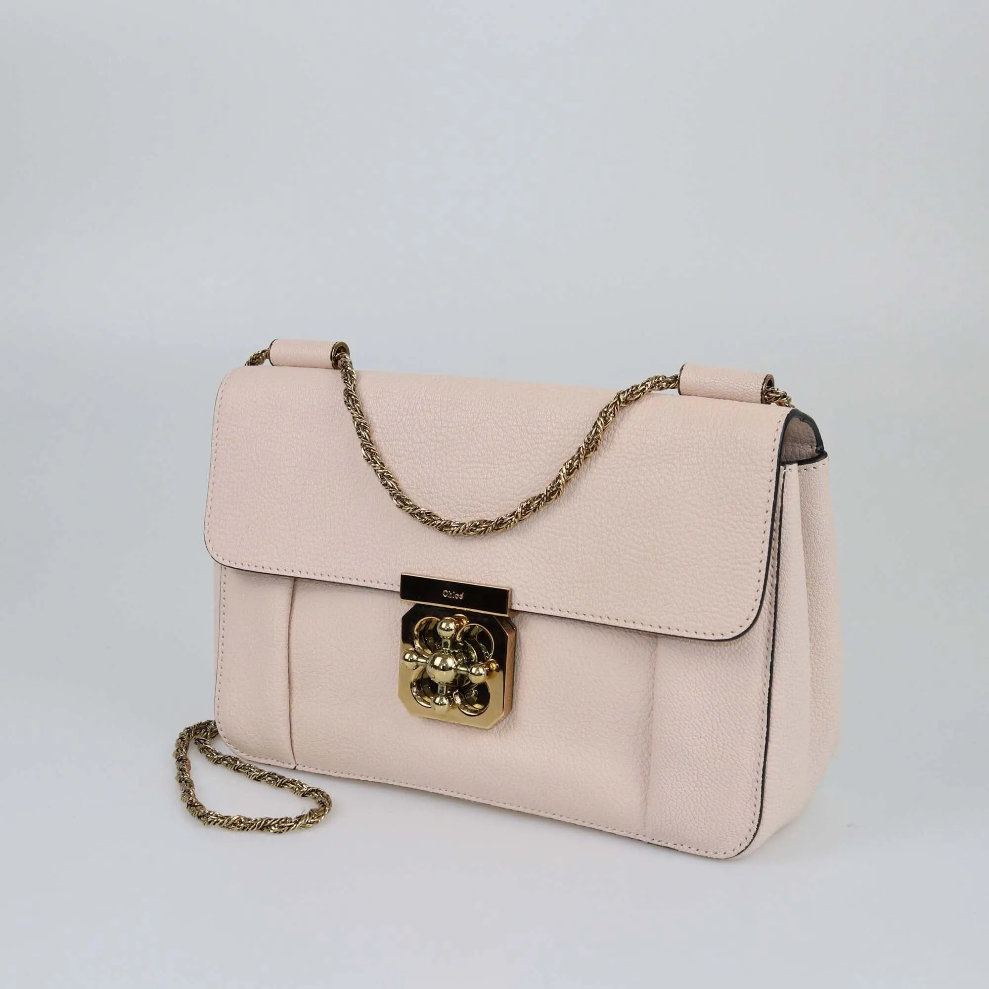 Chloe Blush Pink Medium Elsie Shoulder Bag