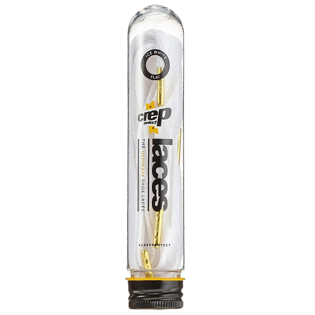 Crep Protect Pre-Treated Liquid & Stain Repel 135cm Flat Gold Tip Laces