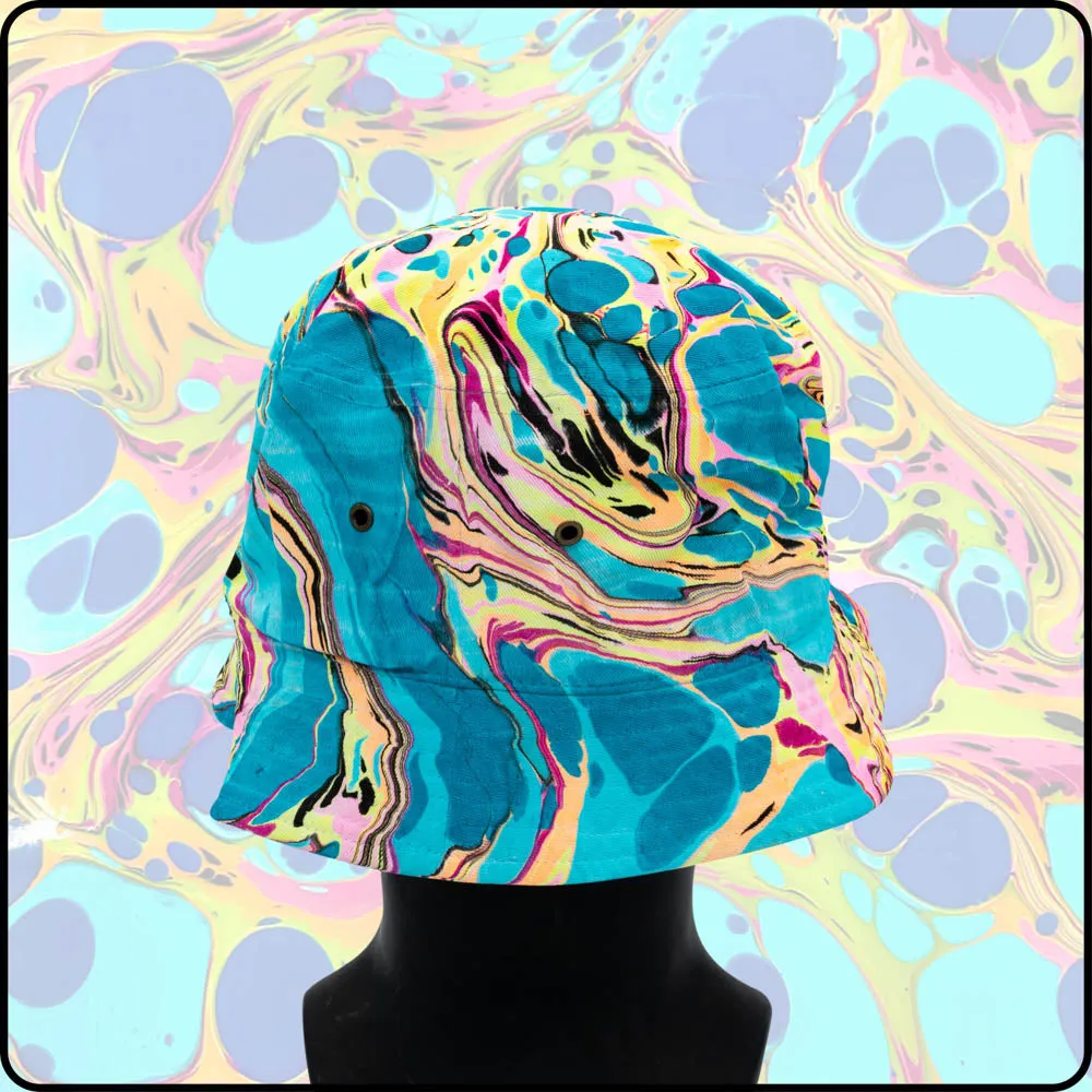 Fire Water UV Hydro-Dipped Bucket Hat
