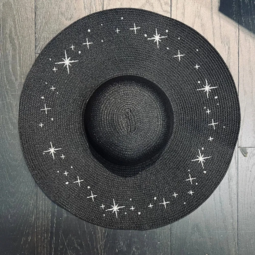Floppy Sun Hat Starry Night