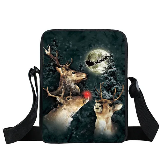 German Shepherd Messenger Bag, Women Handbag, Boys Girls Mini Cross Bags, Kids Gift, Book Bags