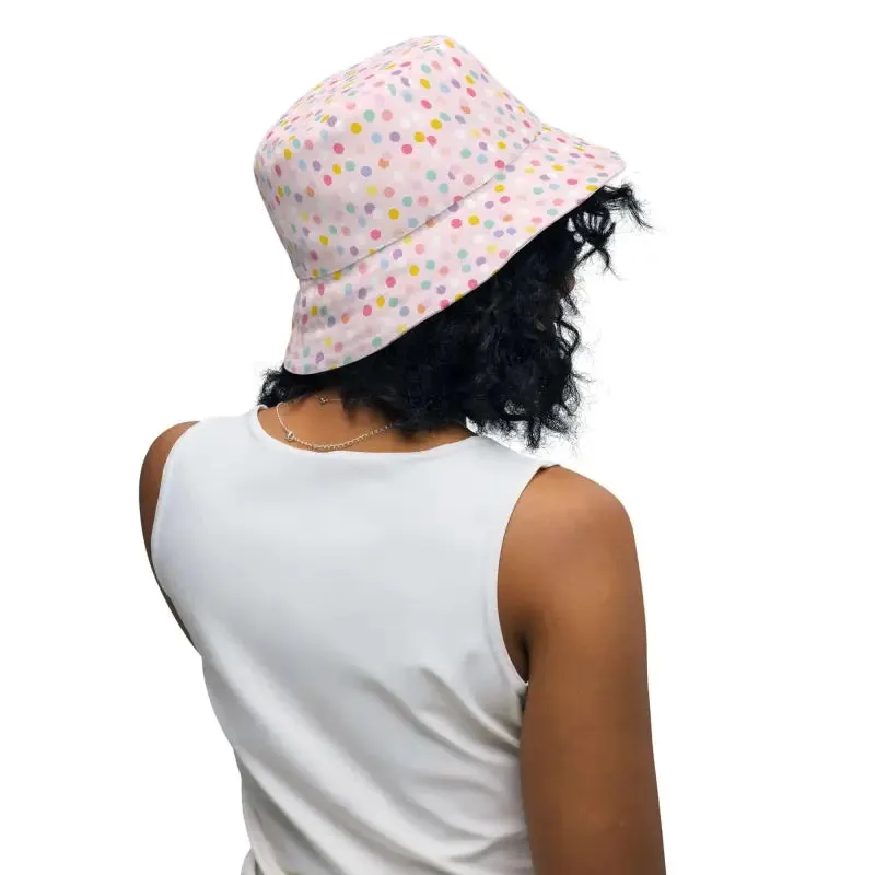 Get Your Sun-Kissed Vibes with This Polka Dot Reversible Bucket Hat