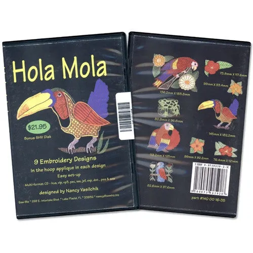 Hola Mola Design CD by Sew Biz
