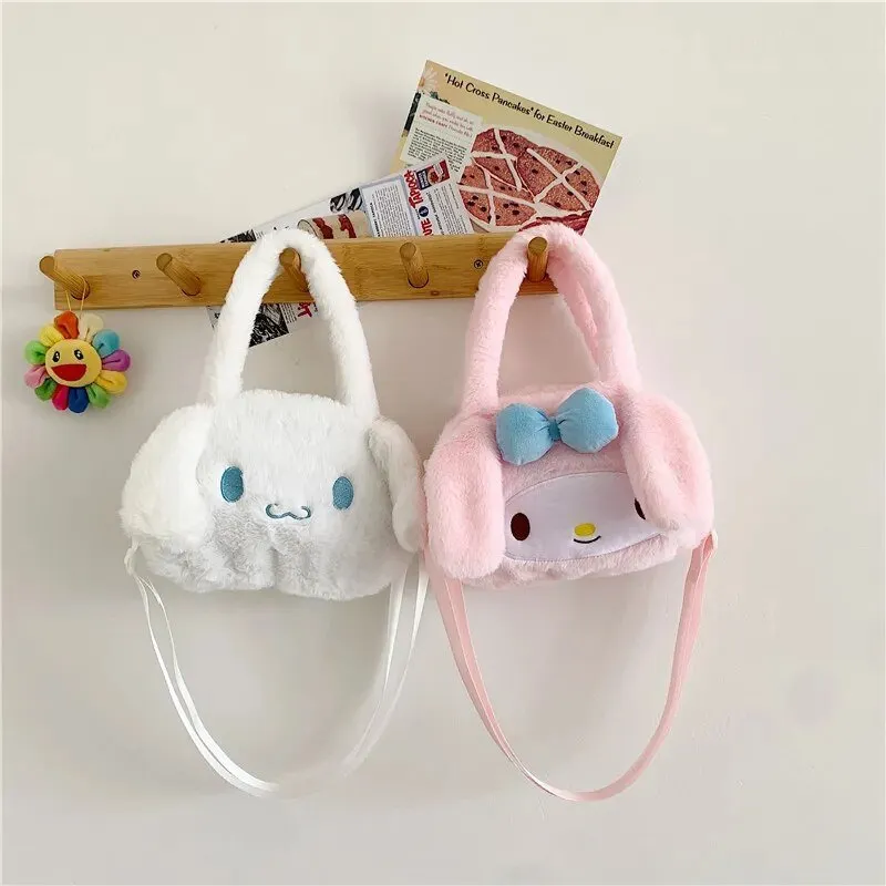 Kawaii Sanrio Plush Crossbody Bag
