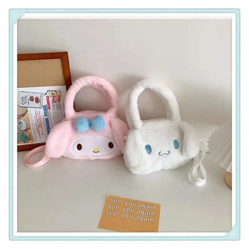 Kawaii Sanrio Plush Crossbody Bag