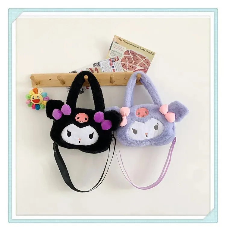 Kawaii Sanrio Plush Crossbody Bag