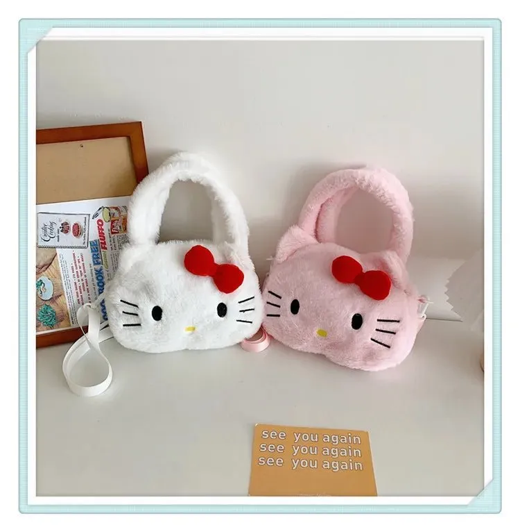 Kawaii Sanrio Plush Crossbody Bag