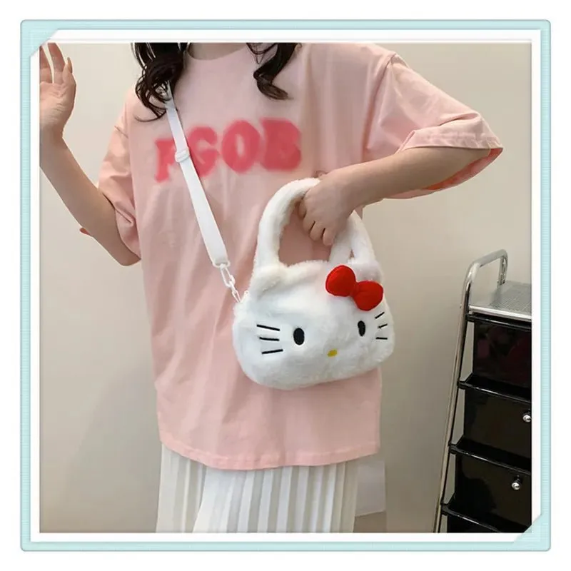 Kawaii Sanrio Plush Crossbody Bag