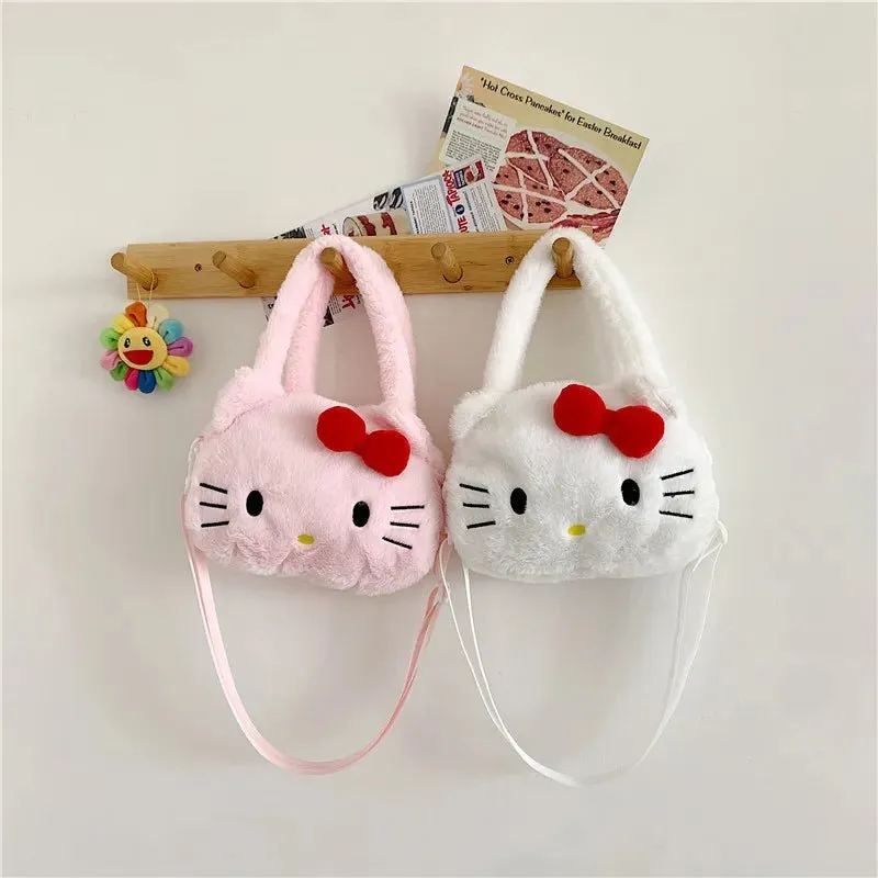 Kawaii Sanrio Plush Crossbody Bag