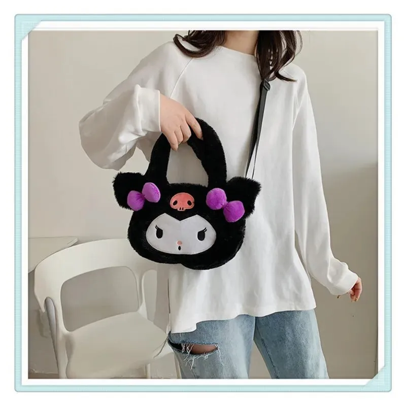 Kawaii Sanrio Plush Crossbody Bag