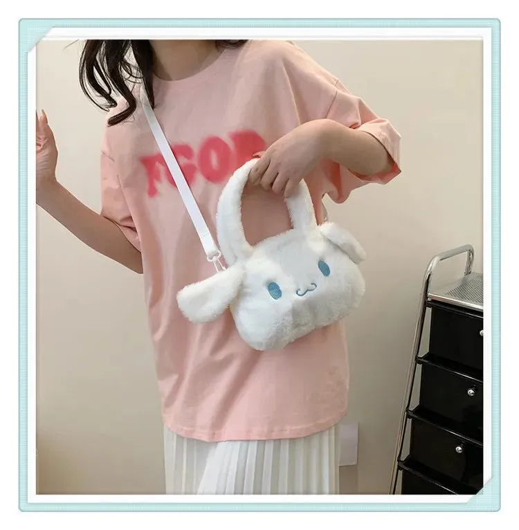 Kawaii Sanrio Plush Crossbody Bag