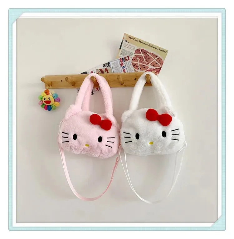 Kawaii Sanrio Plush Crossbody Bag