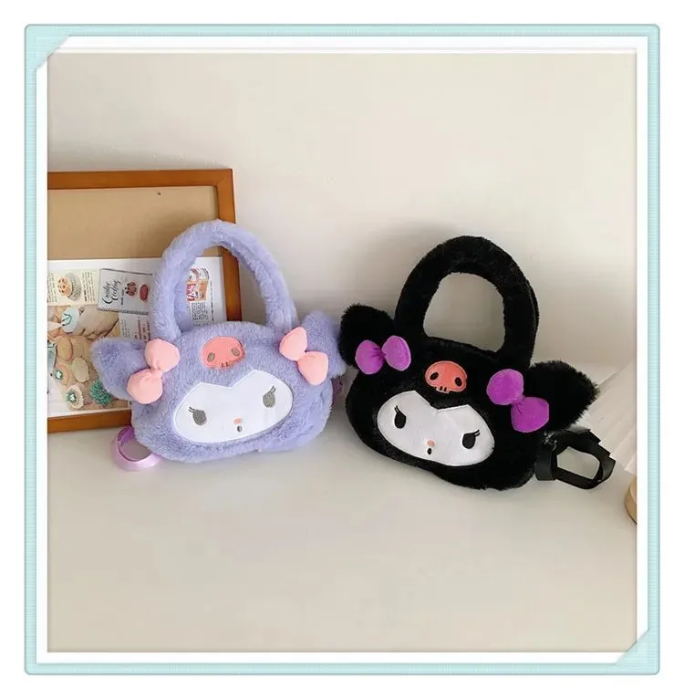 Kawaii Sanrio Plush Crossbody Bag