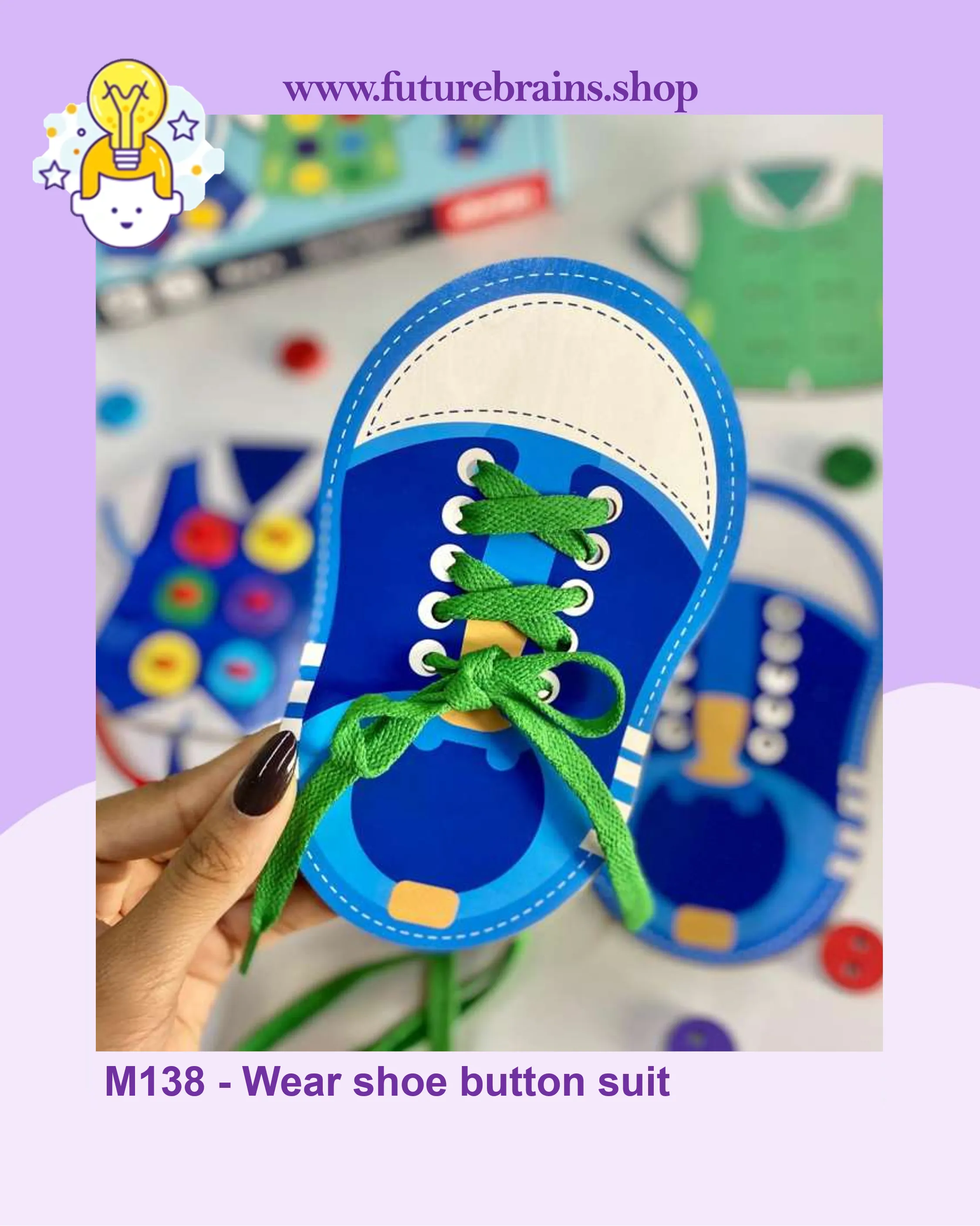 M138 - Wear shoe button suit
