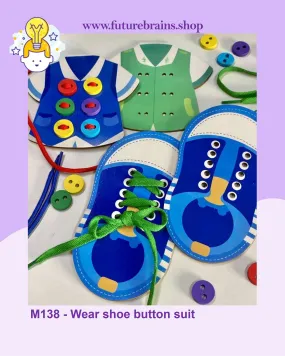 M138 - Wear shoe button suit