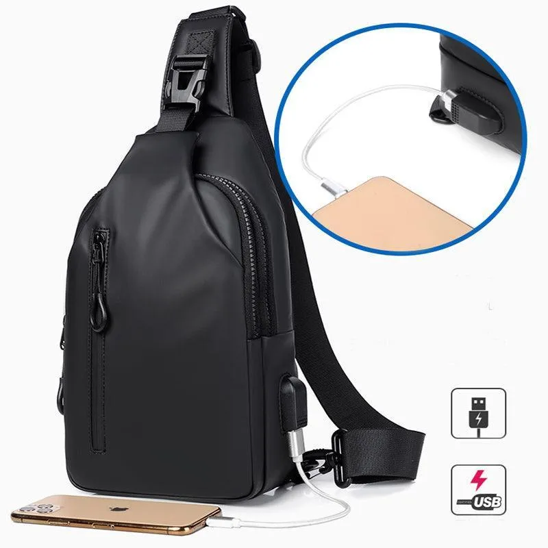 Men Sling Crossbody Backpack