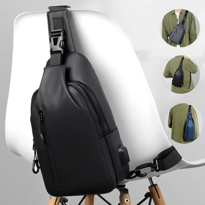 Men Sling Crossbody Backpack