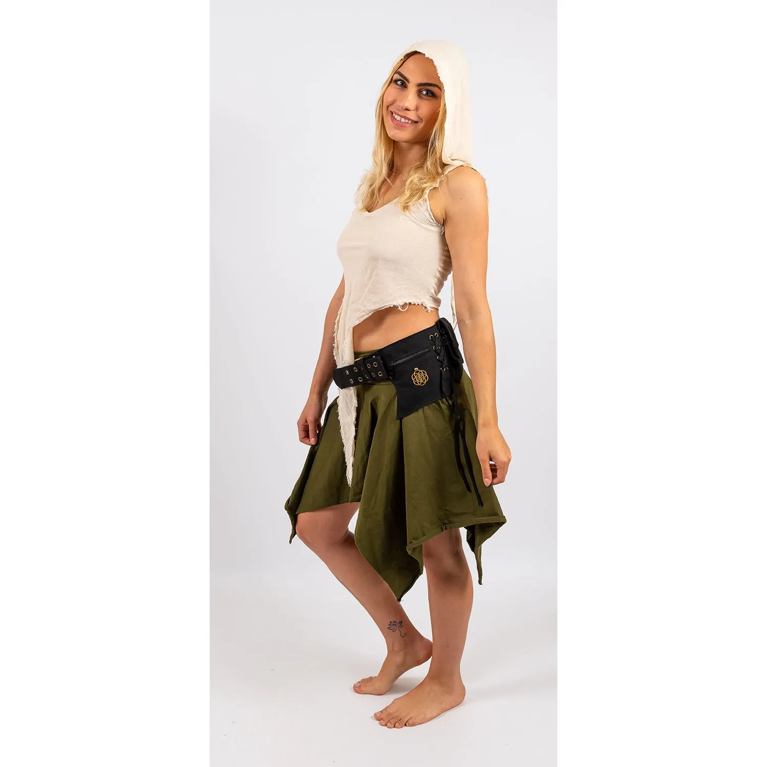 Multi Pocket Belt Plain