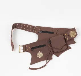 Multi Pocket Belt Plain