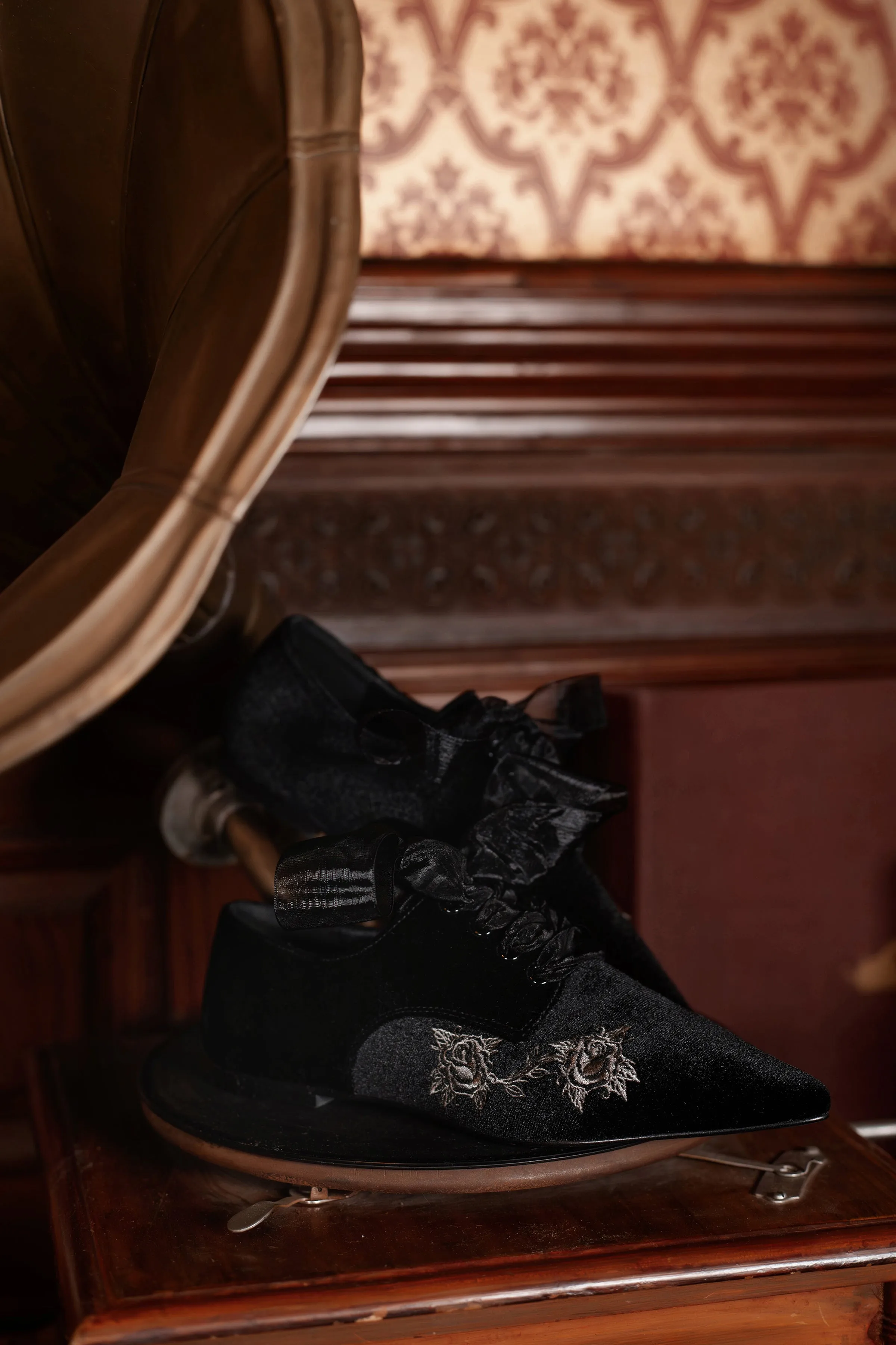 Nightfall Lace-Up Flat