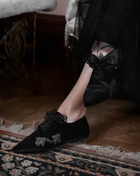 Nightfall Lace-Up Flat
