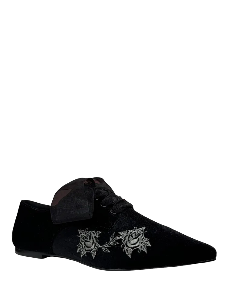 Nightfall Lace-Up Flat