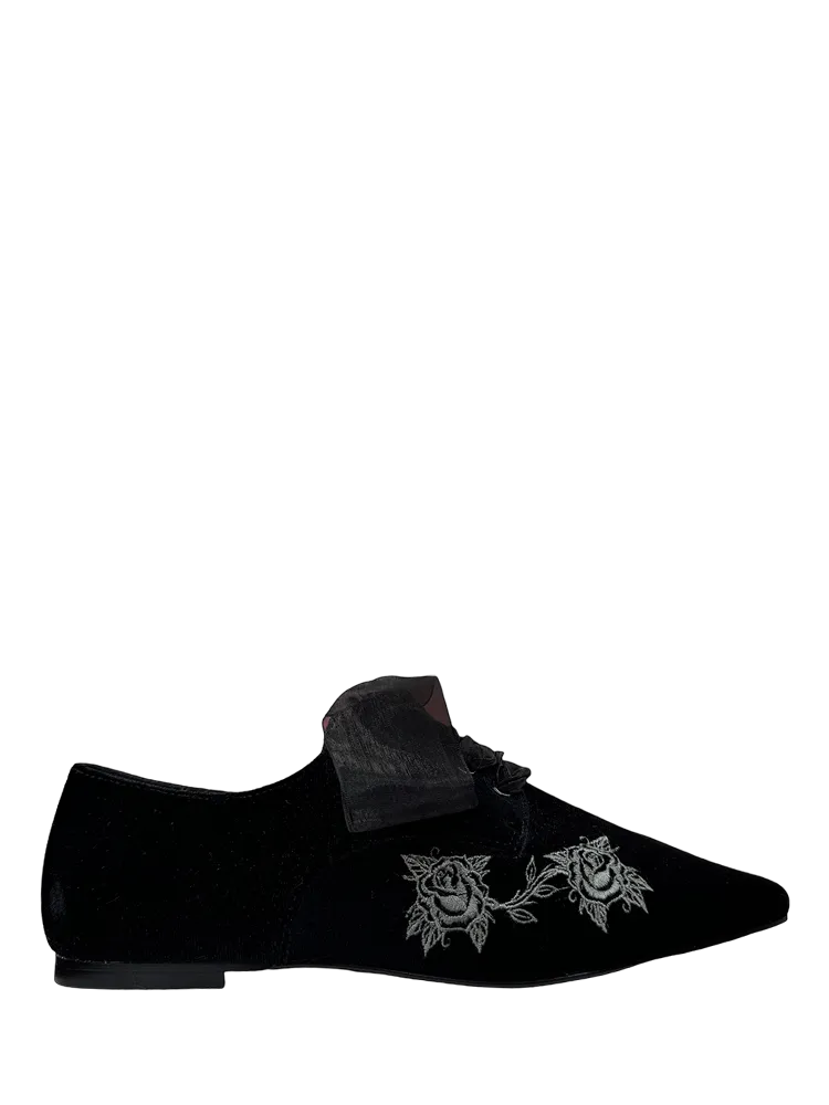 Nightfall Lace-Up Flat