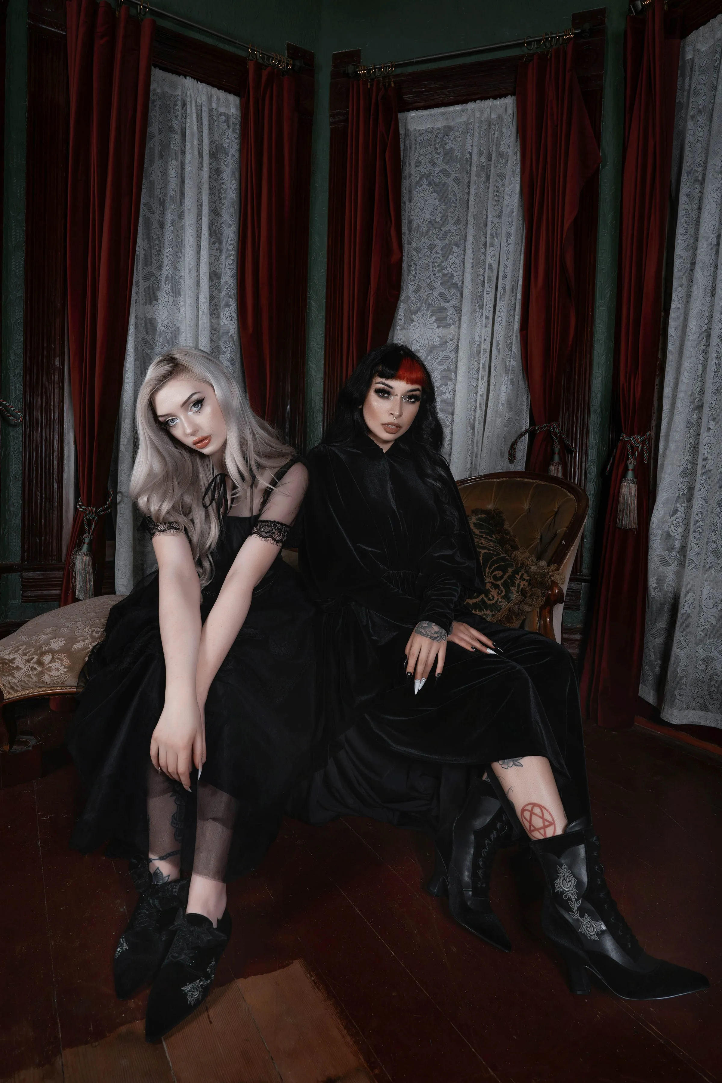 Nightfall Lace-Up Flat