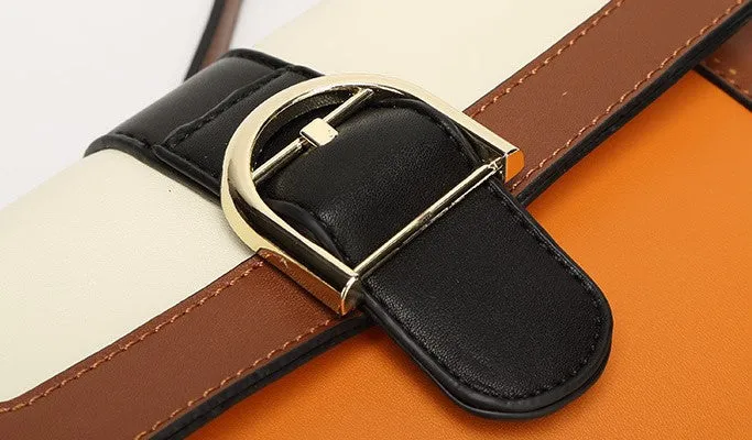 Summer Fashion PU Leather Shoulder Crossbody Bag