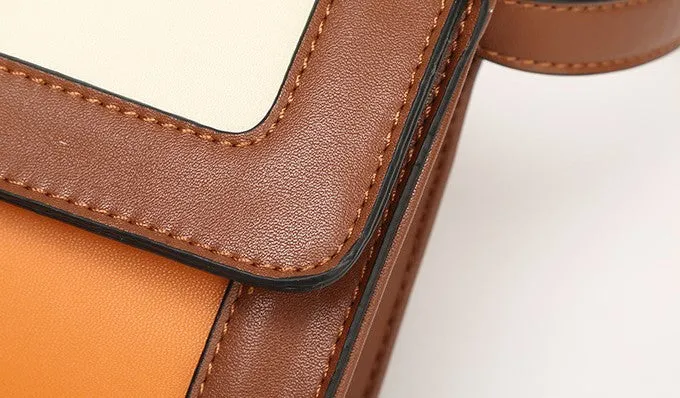 Summer Fashion PU Leather Shoulder Crossbody Bag
