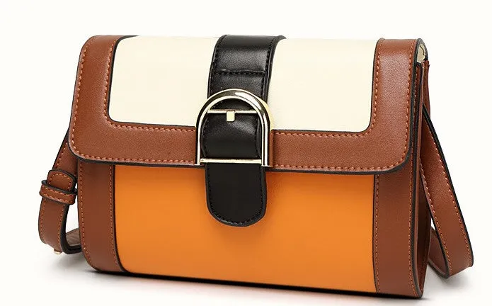 Summer Fashion PU Leather Shoulder Crossbody Bag